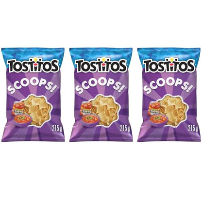 Tostitos Scoops Tortilla Chips 215g/7.5oz (Shipped from Canada)