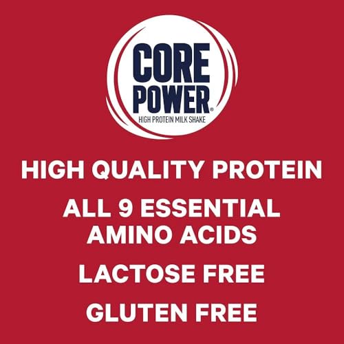 Fairlife Core Power 26g Protein Milk Shakes, Strawberry Banana  Made with Canadian Milk, 414mL/14 fl. oz. (Shipped from Canada)