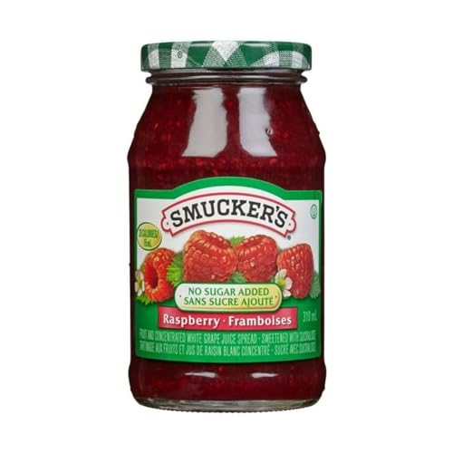 Smuckers No Sugar Added Raspberry Spread 310mL, 310 mL/10.5 fl. oz (Shipped from Canada)