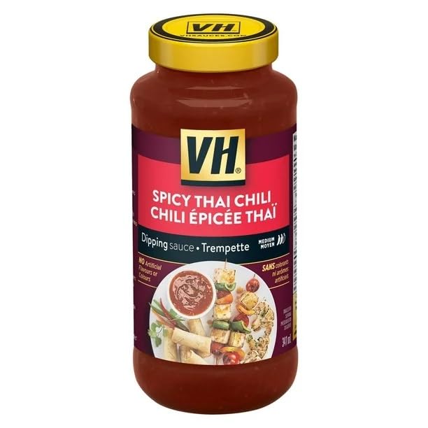 VH Spicy Thai Chili Dipping Sauce Bottle, 341ml/11.5 fl. oz (Shipped from Canada)