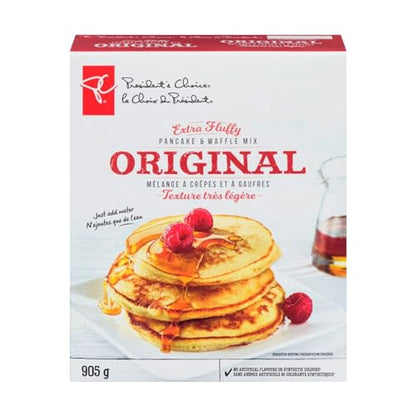 President's Choice Original Extra-Fluffy Pancake And Waffle Mix, 905g/31.9 oz (Shipped from Canada)