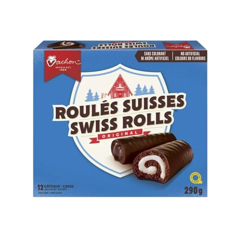 Vachon Swiss Rolls Original Cakes, 290g/10.22oz (Shipped from Canada)