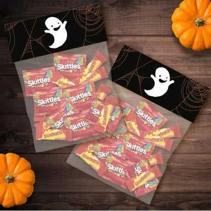 SKITTLES & STARBURST, Fruity Halloween Candy, 45 Count, 554g/19.5oz (Shipped from Canada)