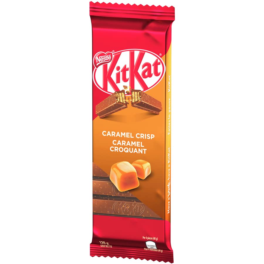 Kit Kat Caramel Crisp Wafer Bar, 120g/4.2oz (Shipped from Canada)