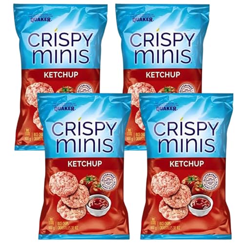 Quaker Crispy Minis Ketchup 100g/3.52oz (Shipped from Canada)