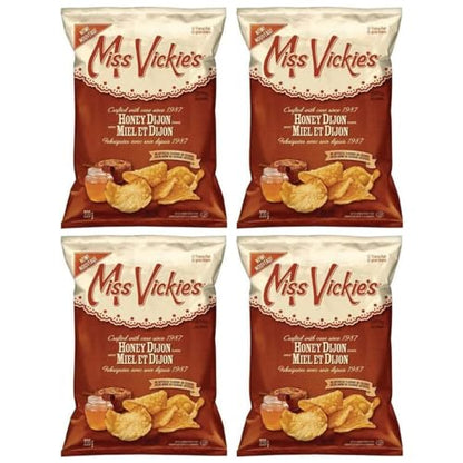 Miss Vickies Honey Dijon Potato Chips pack of 4