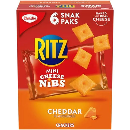 Ritz Mini Cheese Nibs Snak Paks 180g/6.3 oz (Shipped from Canada)