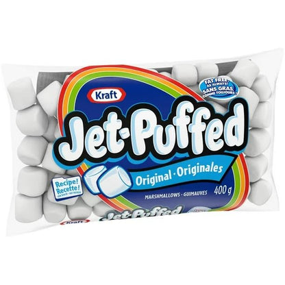 Jet-Puffed Original Marshmallows 400g/14oz (Shipped from Canada)