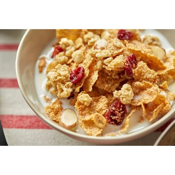 Post Cranberry Almond Crunch Cereal, Red Ruby Cranberries, Multigrain Flakes, Clusters & Almonds, 1.1kg/2.4 lbs (Shipped from Canada)