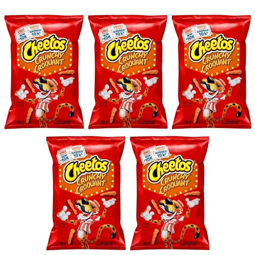 Cheetos Crunchy Cheese Snacks Bag pack of 5