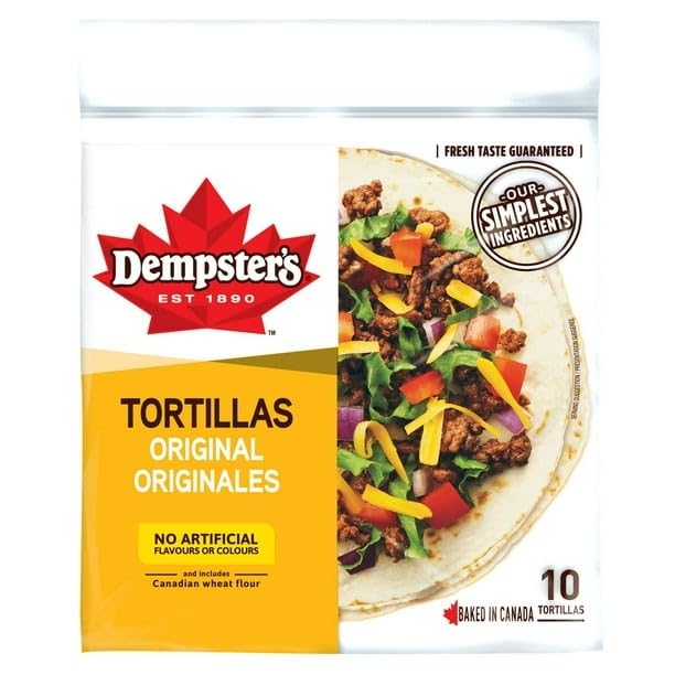 Dempster’s Original Medium Tortillas, 340g/12 oz (Shipped from Canada)