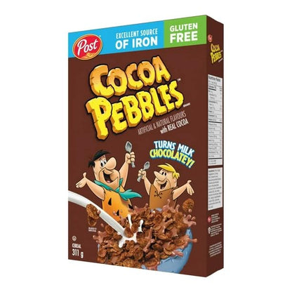 Post Cocoa Pebbles Cereal, Retail Size, Gluten Free, 311g/11 oz (Shipped from Canada)