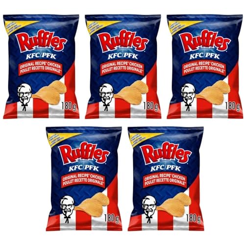 Ruffles KFC Original Chicken Potato Chips 180g/6.3oz (Shipped from Canada)