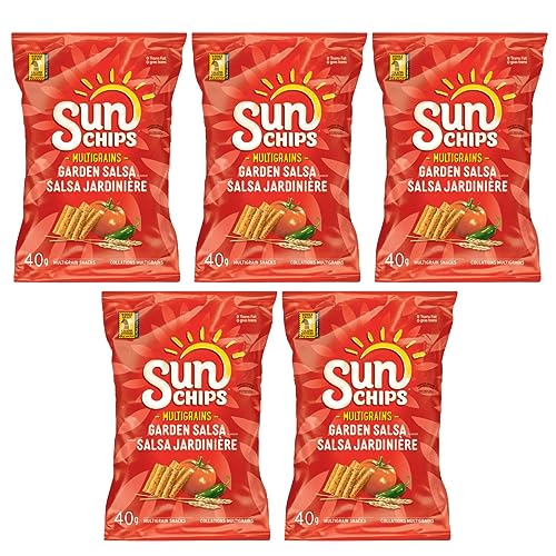 Sunchips Multigrain Garden Salsa Chips Snack Bag 40g/1.4oz (Shipped from Canada)