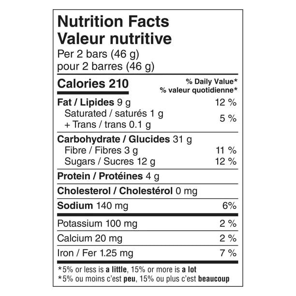 Nature Valley Crunchy Granola Bars, Oats and Honey, 2 Bars per Serving (46 g), 28 Servings, 56 Bars 1.28kg/2.8 lbs (Shipped from Canada)