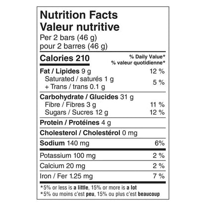 Nature Valley Crunchy Granola Bars, Oats and Honey, 2 Bars per Serving (46 g), 28 Servings, 56 Bars 1.28kg/2.8 lbs (Shipped from Canada)