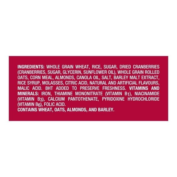 Post Cranberry Almond Crunch Cereal, Red Ruby Cranberries, Multigrain Flakes, Clusters & Almonds, 1.1kg/2.4 lbs (Shipped from Canada)