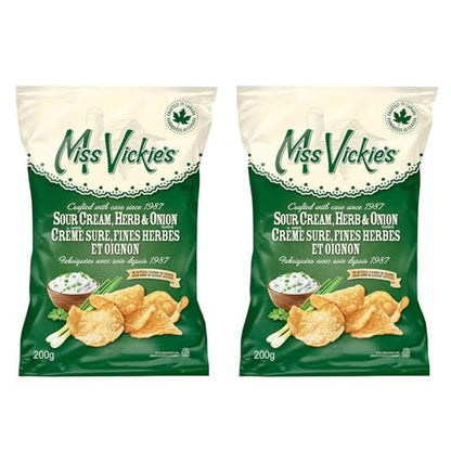 Miss Vickies Sour Cream Herb Onion pack of 2