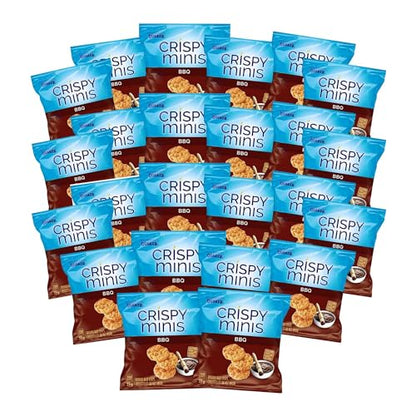 Quaker Crispy Minis Brown Rice Chips BBQ, 33g/1.2 oz (Shipped from Canada)