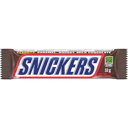 SNICKERS Bar 48x 52g/1.83oz (Includes Ice Pack) (Shipped from Canada)