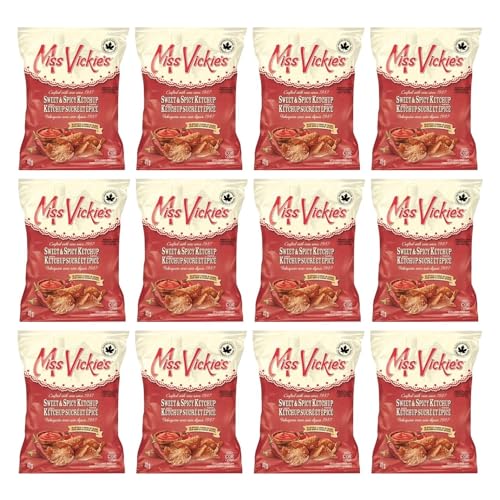 Miss Vickie's Sweet Spicy Ketchup Potato Chips pack of 12