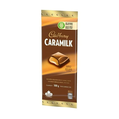 Cadbury Caramilk Chocolatey Candy Bar, Caramel, 100 g/3.5 oz (Includes Ice Pack) Shipped from Canada