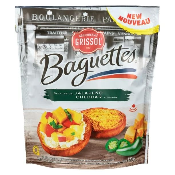 BoulAngerie Grissol Baguettes Jalapeno Cheddar