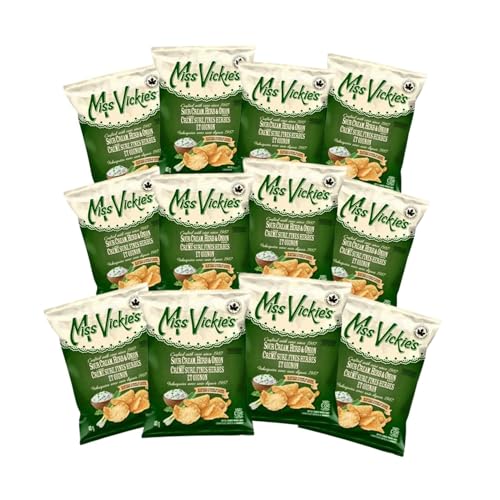 Miss Vickies Sour Cream Herb Onion pack of 12