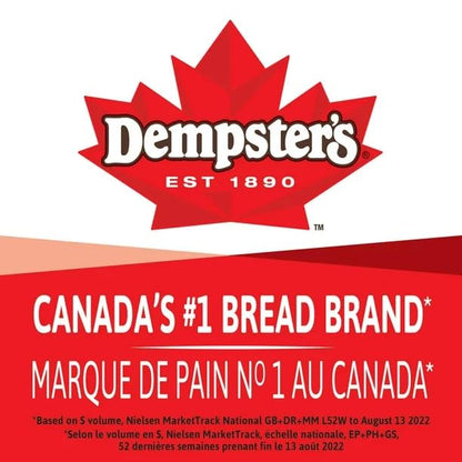 Dempster’s 100% Whole Grains 12 Grain Sliced Bread, 600g/21.16oz (Shipped from Canada)