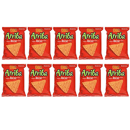 Old Dutch Arriba Nacho Cheese Tortilla pack of 10