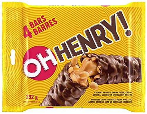 Oh Henry Lovers Variety Bundle (Pack of 5) 1.1kg/38.9oz (Shipped from Canada)