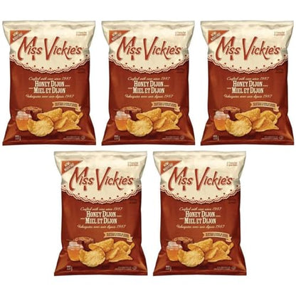 Miss Vickies Honey Dijon Potato Chips pack of 5