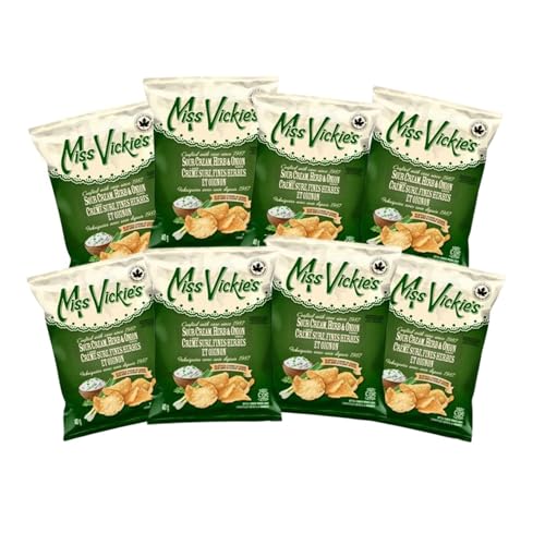 Miss Vickies Sour Cream Herb Onion pack of 8