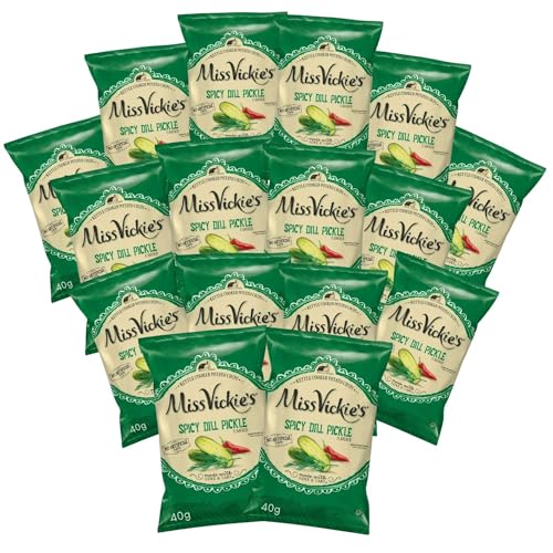 Miss Vickies Spicy Dill Pickle pack of 16