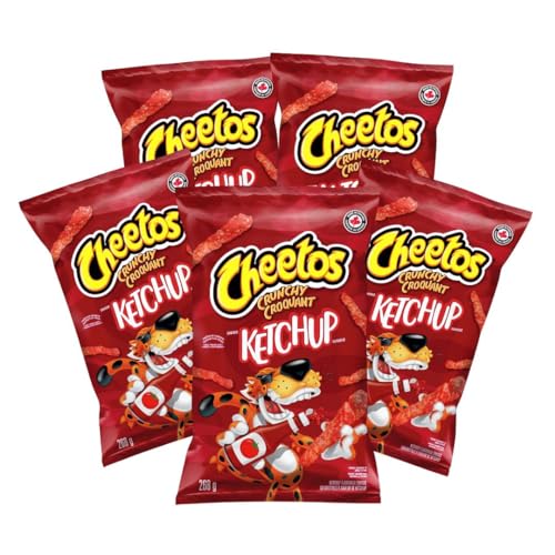 Cheetos Crunchy Ketchup Flavour pack of 5