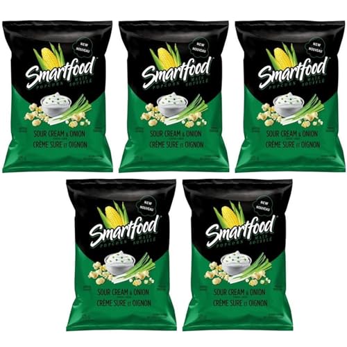 Smartfood Sour Cream & Onion Popcorn 175g/6.2oz (Shipped from Canada)