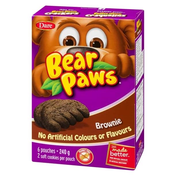 Dare Bear Paws Brownie Biscuits Front Cover