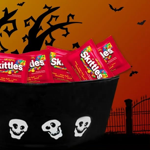 SKITTLES Mixed Chewy Candy, Bowl Size Bag, 304g/10.7 oz (Shipped from Canada)