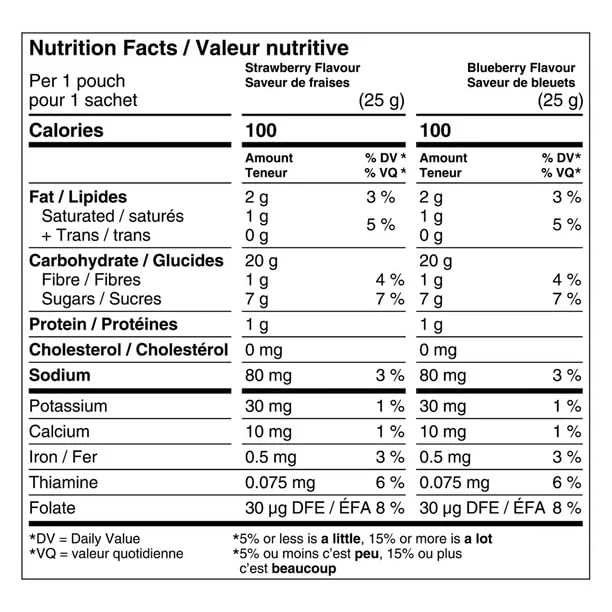 Special K Kellogg's Special K Jumbo Crisps, Strawberry and Blueberry, 40 Crisps, 500g/17.6oz (Shipped from Canada)