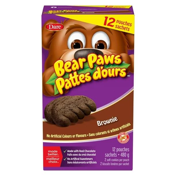 Dare Bear Paws Brownie Biscuit front cover