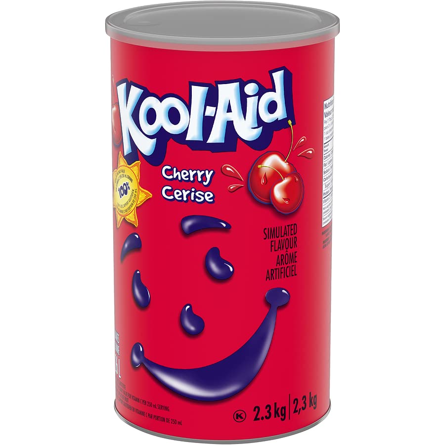 Kool-Aid Cherry Drink Mix  2.3kg/81.1oz (Shipped from Canada)