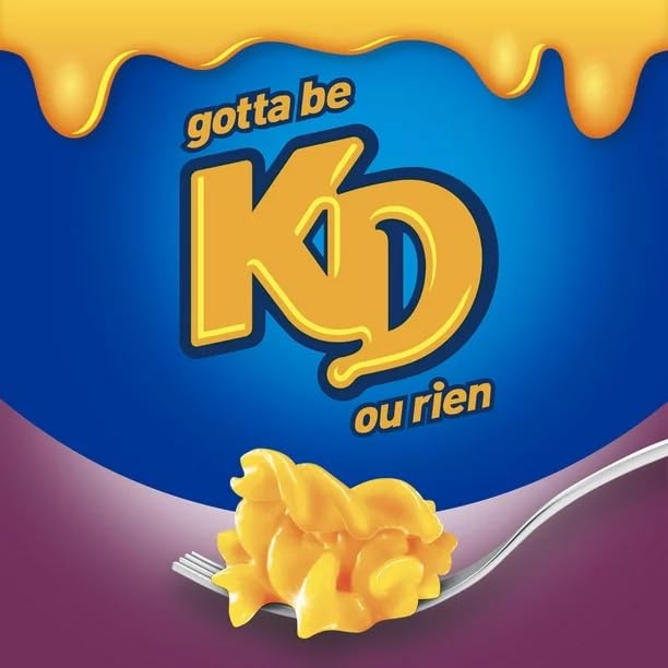 Kraft Dinner Macaroni & Cheese Spirals, 175g/6.17oz (Shipped from Canada)