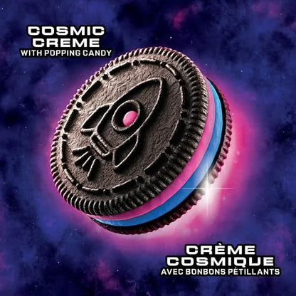 Oreo Space Dunk Cosmic Creme With Popping Candy Chocolate Sandwich Cookies - Limited Edition 303g/10.7oz (Shipped from Canada)