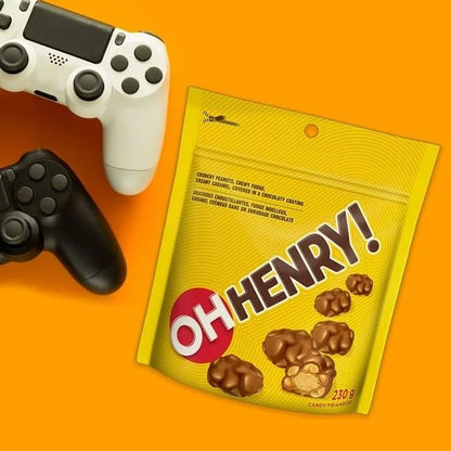 Oh Henry! Chocolatey Candy Bites, Bag, 230g/8.1oz (Shipped from Canada)