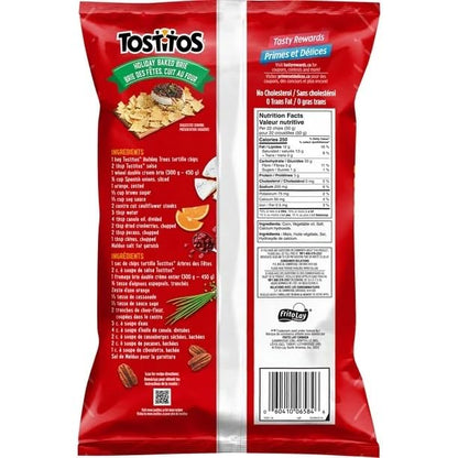Tostitos Holiday Trees Tortilla Corn Chips back cover
