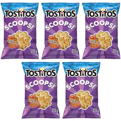 Tostitos Scoops Tortilla Chips 215g/7.5oz (Shipped from Canada)