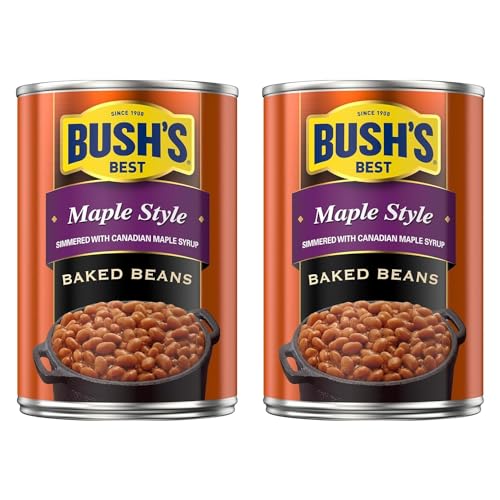 Bush's Best, Maple Style Baked Beans 398 mL (Shipped from Canada)