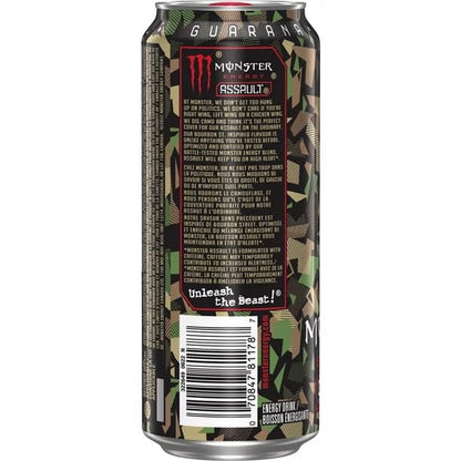 Monster Energy Assault, 473ml/16 fl. oz (Shipped from Canada)