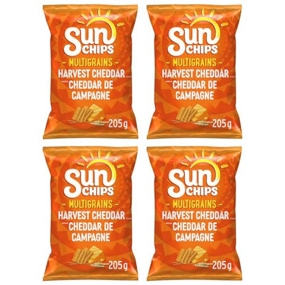 Sun Chips Harvest Cheddar Flavour Multigrain pack of 4