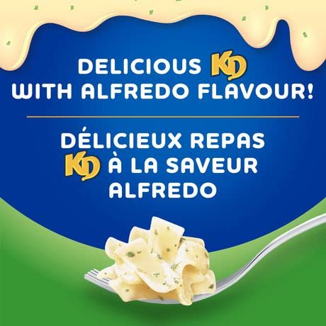 Kraft Dinner Alfredo Macaroni and Cheese, 175g/6.1oz (Shipped from Canada)